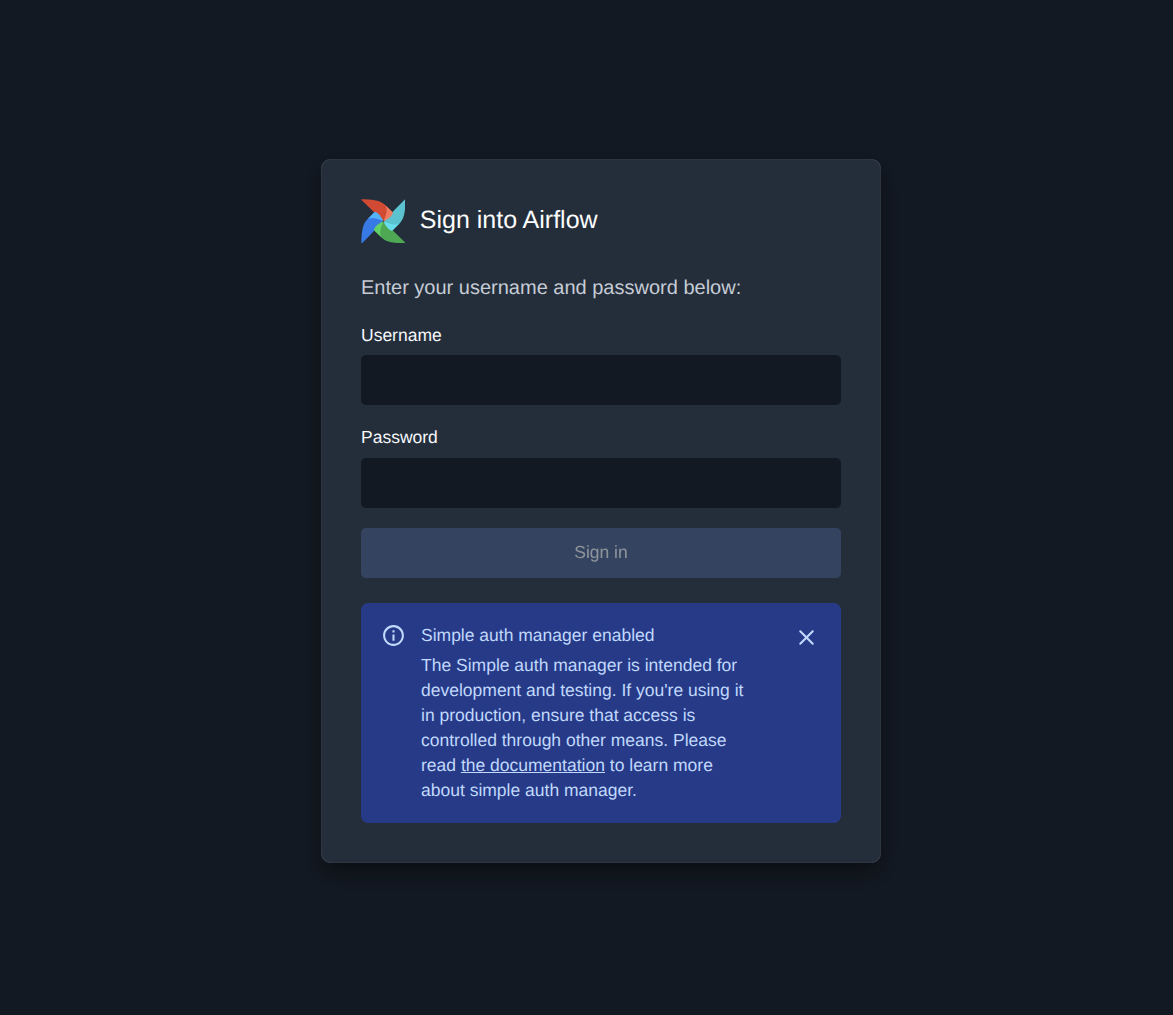 Airflow API Server UI Login